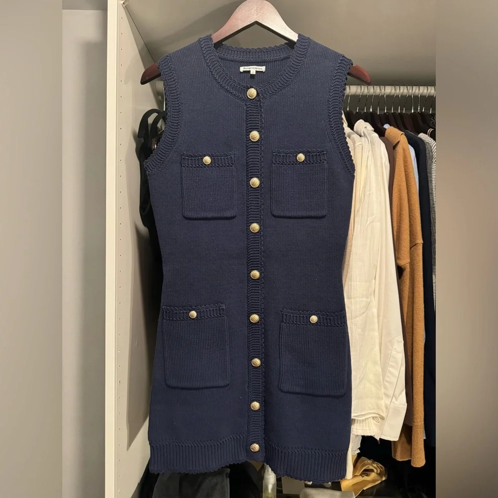 Reformation Catalina Cotton Dress - Picture 5 of 7